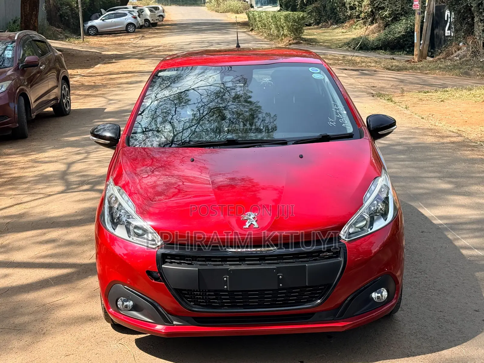 Peugeot 208 2019 Red