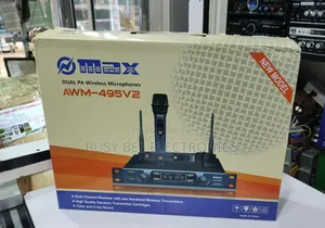 Su-Kam AWM-495V3 Dual PA Wireless Microphone