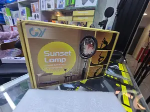 LED Sunset Projection Lamp Rotatable Photography Room Light