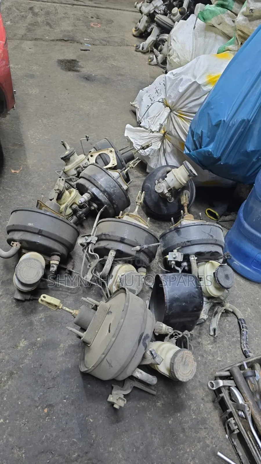 Isuzu D-Max Old Model Brake Booster and Brake Master Cylinder Complete