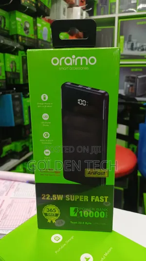 Oraimo 22.5W 10000mAh Powerbank