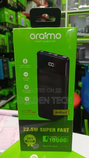 Oraimo 22.5W 10000mAh Powerbank