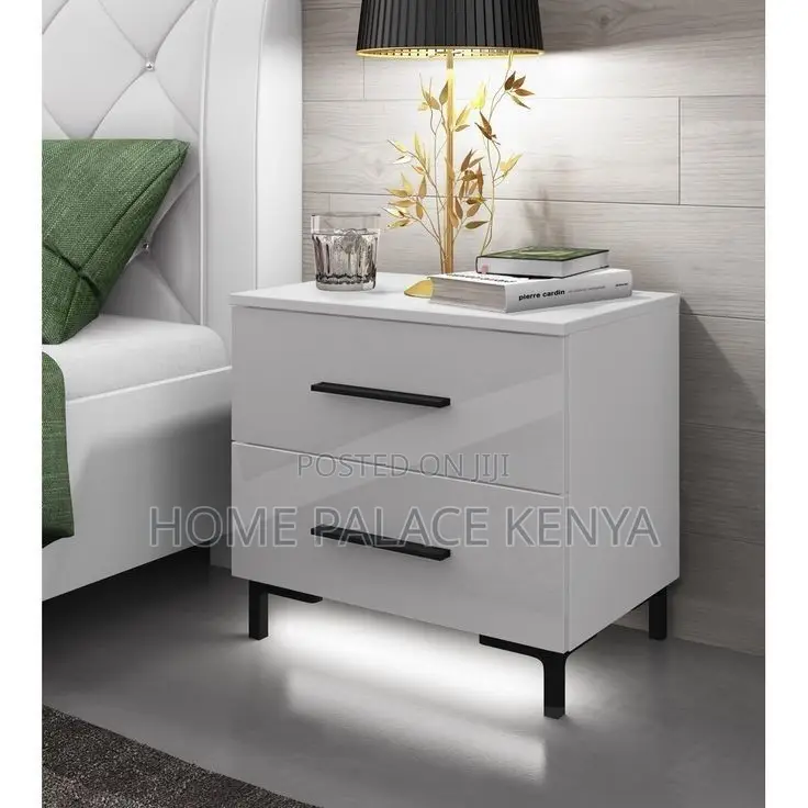 Nightstand Table; Modern Nightstand Table Cabinet for Bedroom