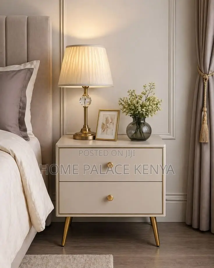 Nightstand Table; Modern Nightstand Table Cabinet for Bedroom