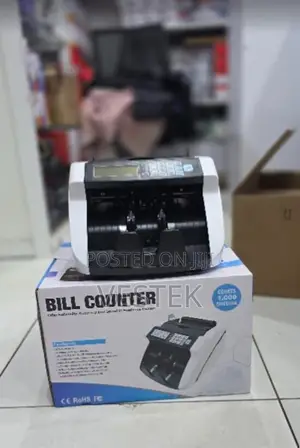 Automatic Bill Counter for Bank Business - UV/MG Fake Note Scanner