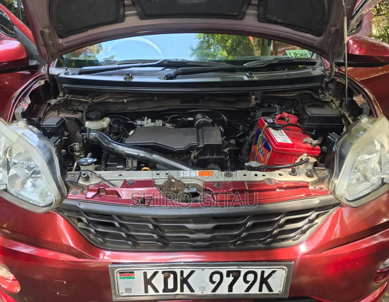 Toyota Passo 2016 Burgundy
