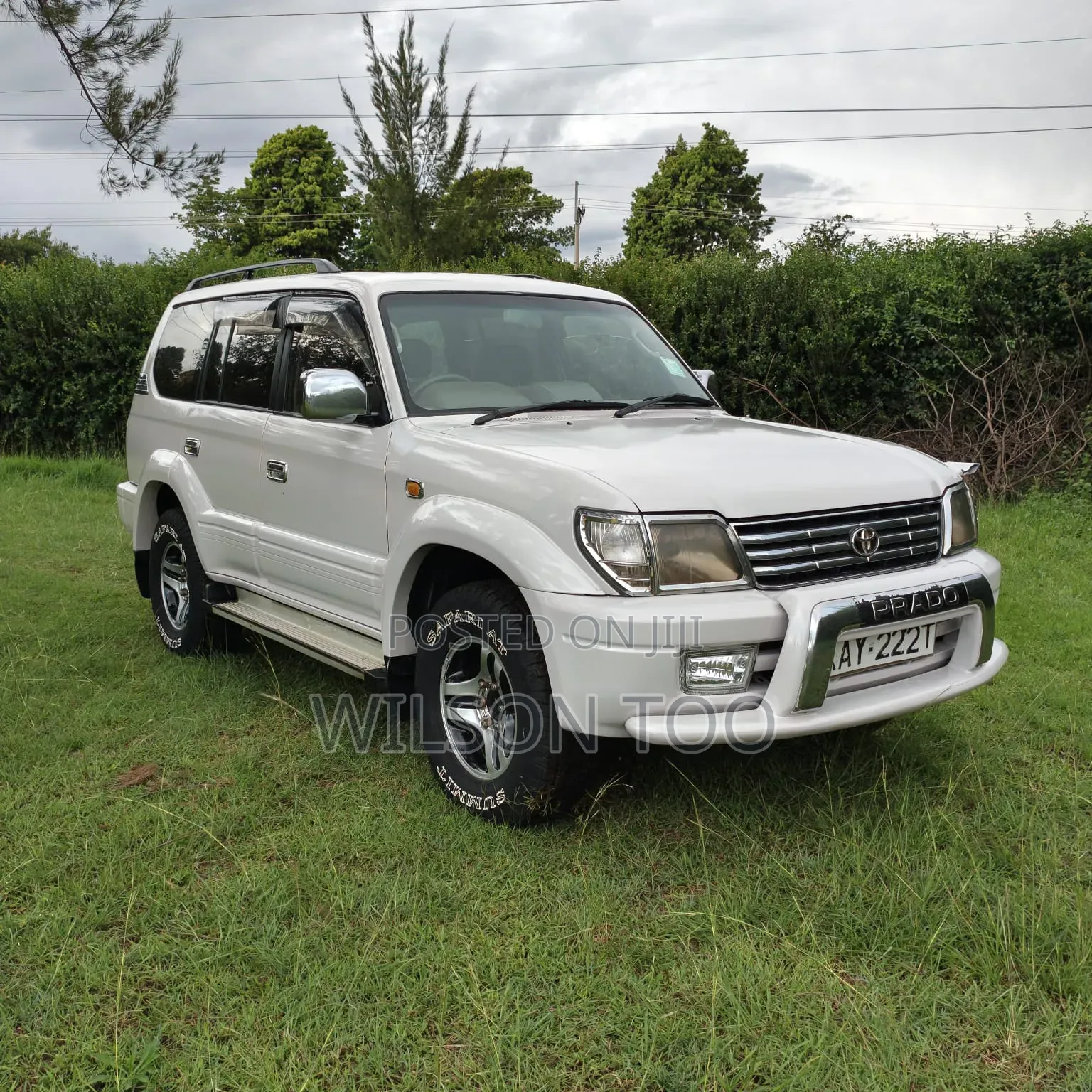 Toyota Land Cruiser Prado 2001 White