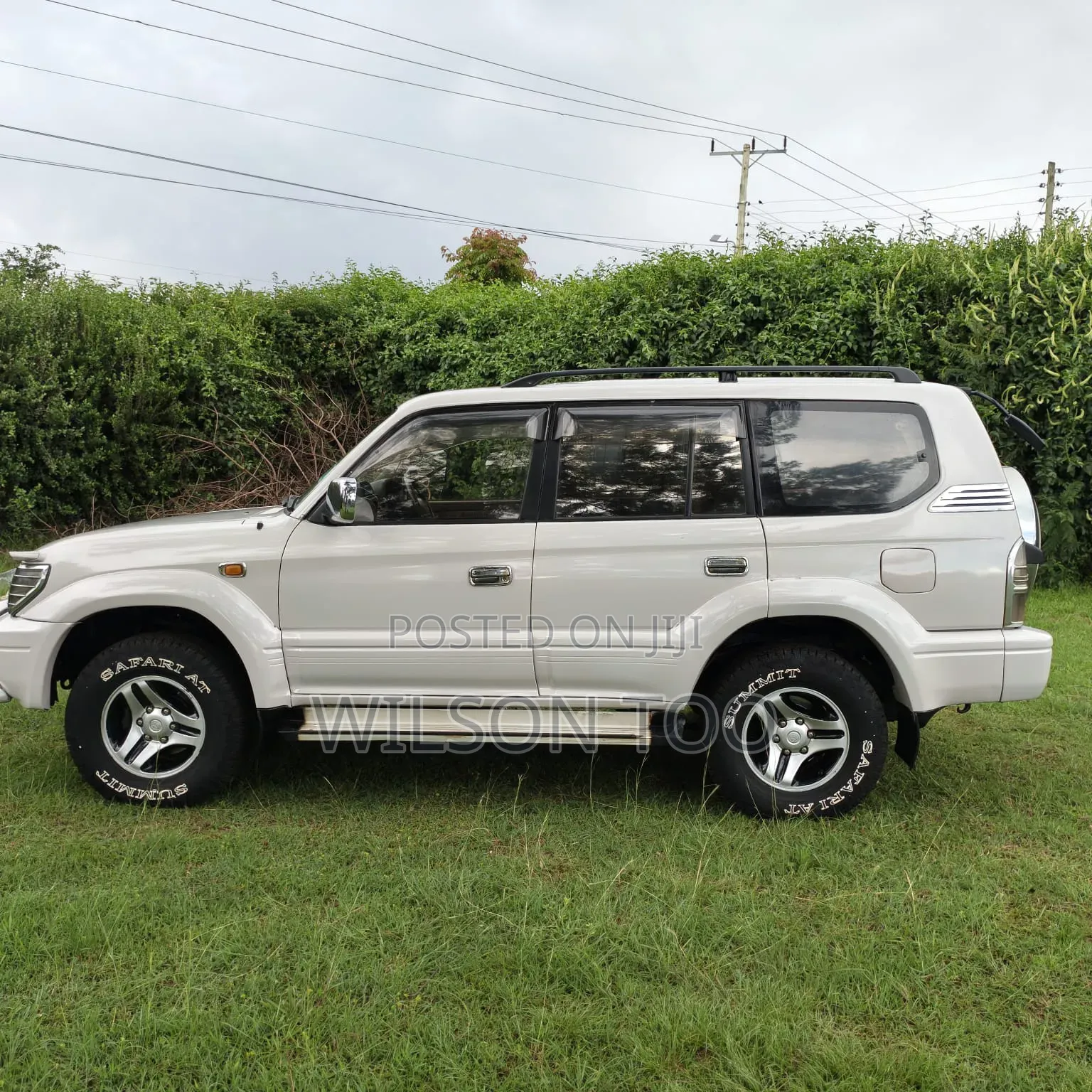 Toyota Land Cruiser Prado 2001 White