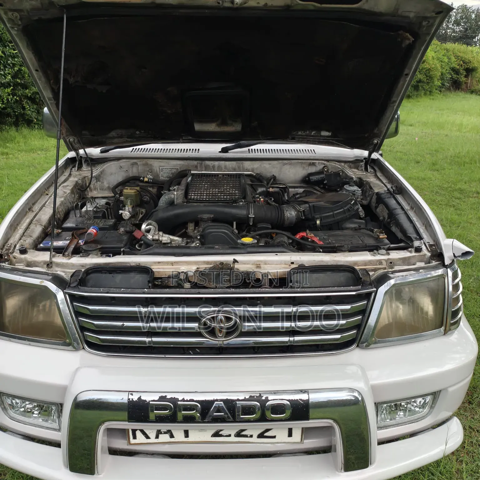 Toyota Land Cruiser Prado 2001 White