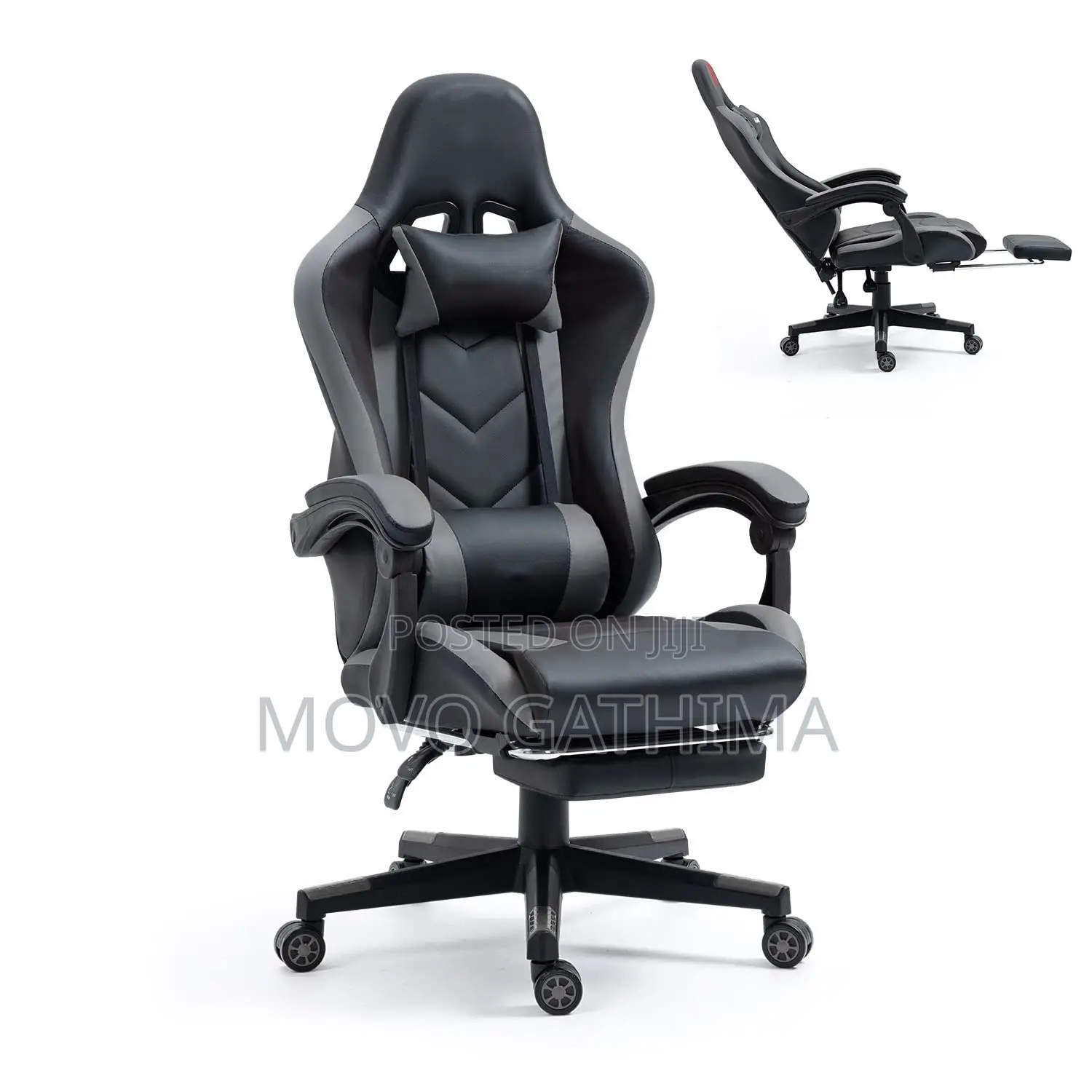 Ergonomic Racing Gaming Chair – Reclining Office Chair