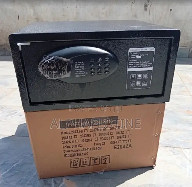 Electronic Lockbox Ideal Store Personal Valuables