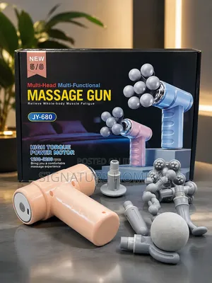 Multi-Head Massage Gun