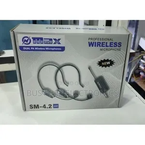 Omax Dual PA Wireless Microphones 3 in 1