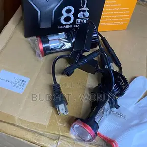 Y8 H4 LED Projector Car Headlights – Ultra-Bright Bulbs
