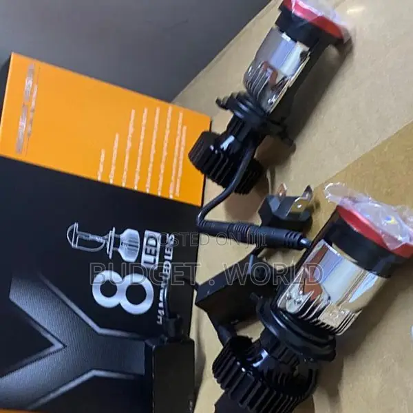Y8 H4 LED Headlight Bulbs – 30,000LM Projector Beam