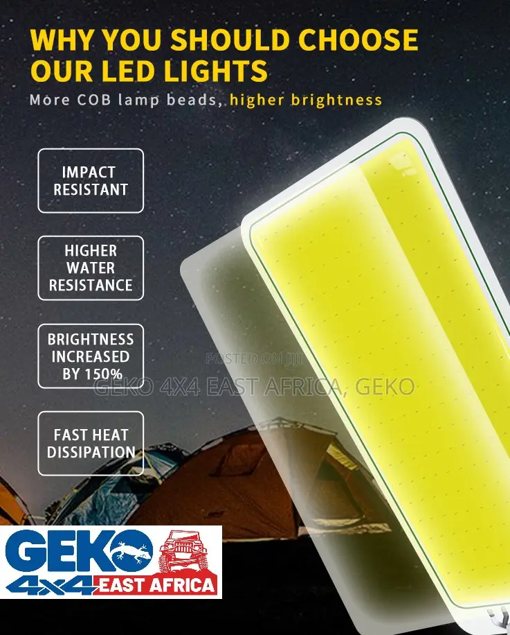 Camping LIGHT With Tripod Outdoor Camping Flood Lights