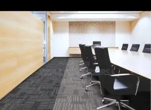 Durable Rubber Backed Carpet Tiles / Long Lasting