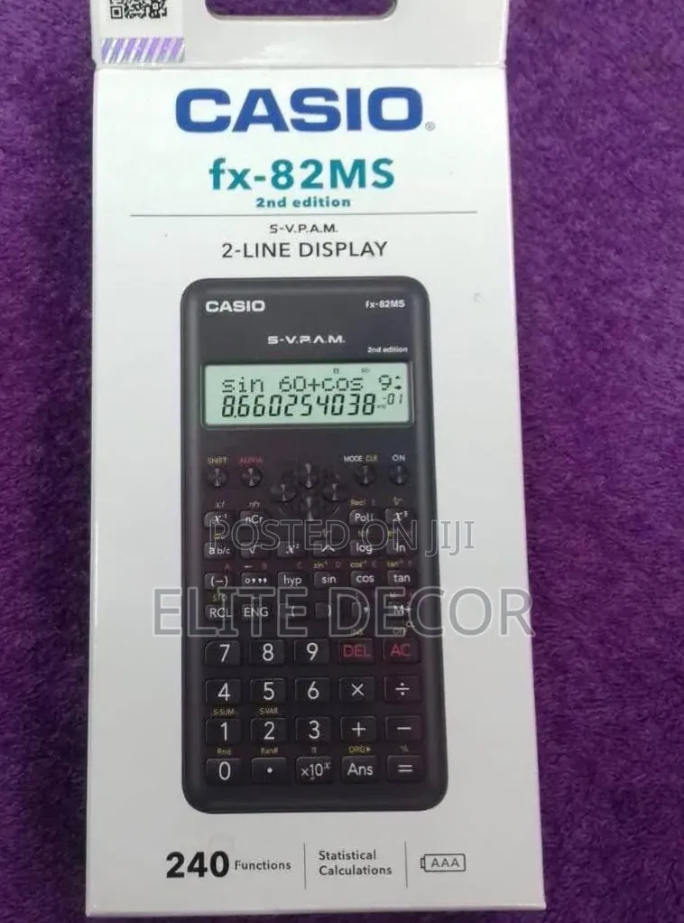 Casio FX-82MS No. 2 Scientific Calculator – Original