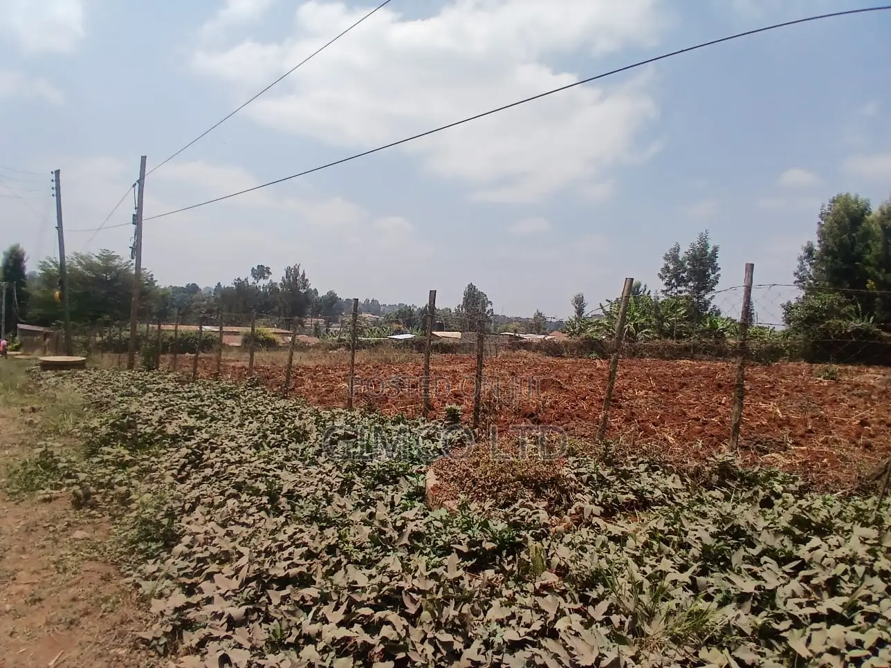 3/4 Plot for Sale in Thindigua Kiambu Road