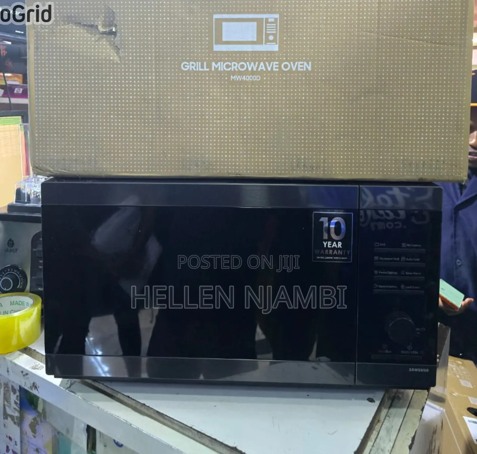23l Samsung Microwave Oven With Grill Ceramic Interior