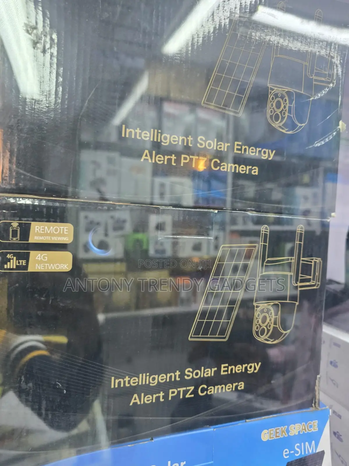 Geek Space Solar CCTV Camera 5G Dual SIM Outdoor Security