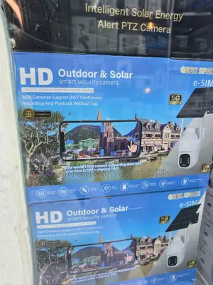 Geek Space Solar CCTV Camera 5G Dual SIM Outdoor Security