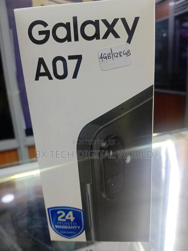 New Samsung Galaxy A07 128 GB Black