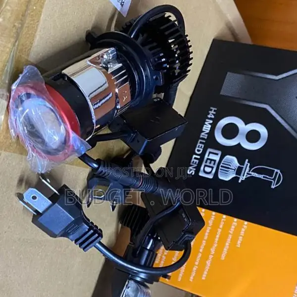 Y8 H4 LED Projector Car Bulbs – 30,000LM Plug Play