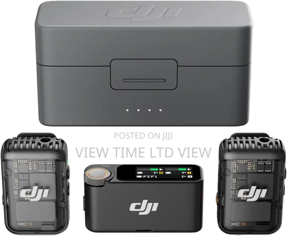 DJI Mic 2 Dual Wireless Lapel Microphone