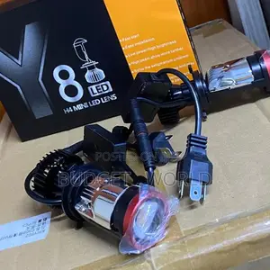 Y8 H4 LED Car Headlamps – 30,000LM Mini Projector Bulbs