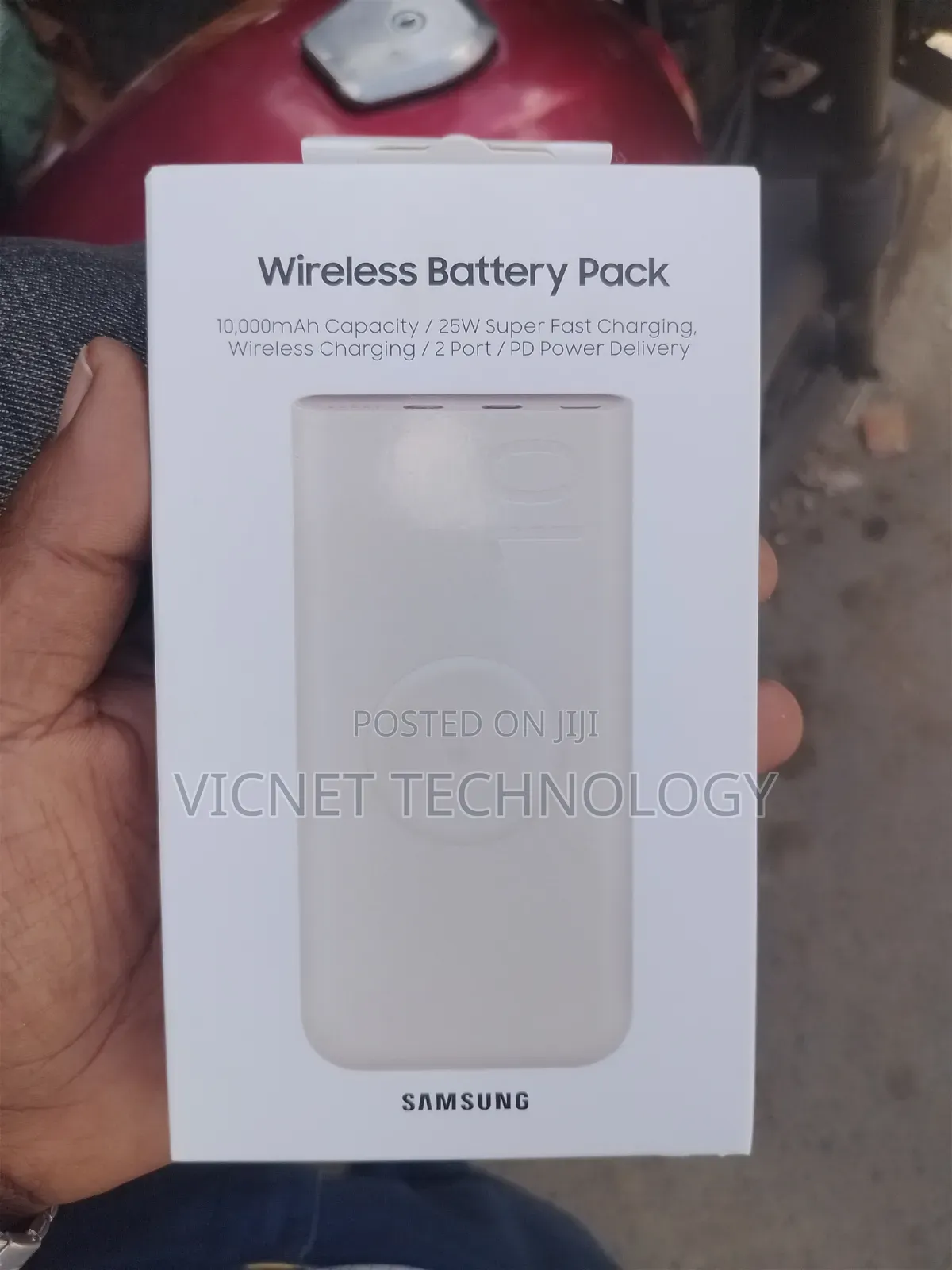 25watts Wireless Power Bank