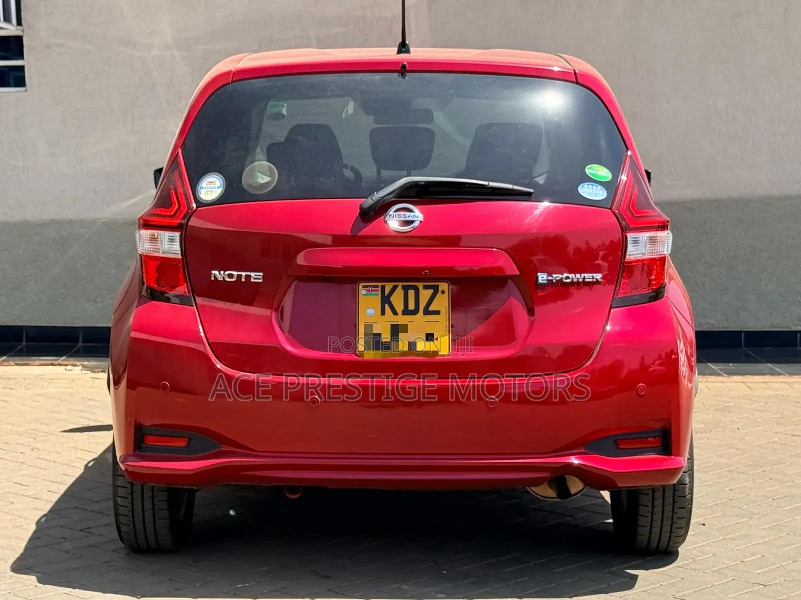 Nissan Note 2019 Red