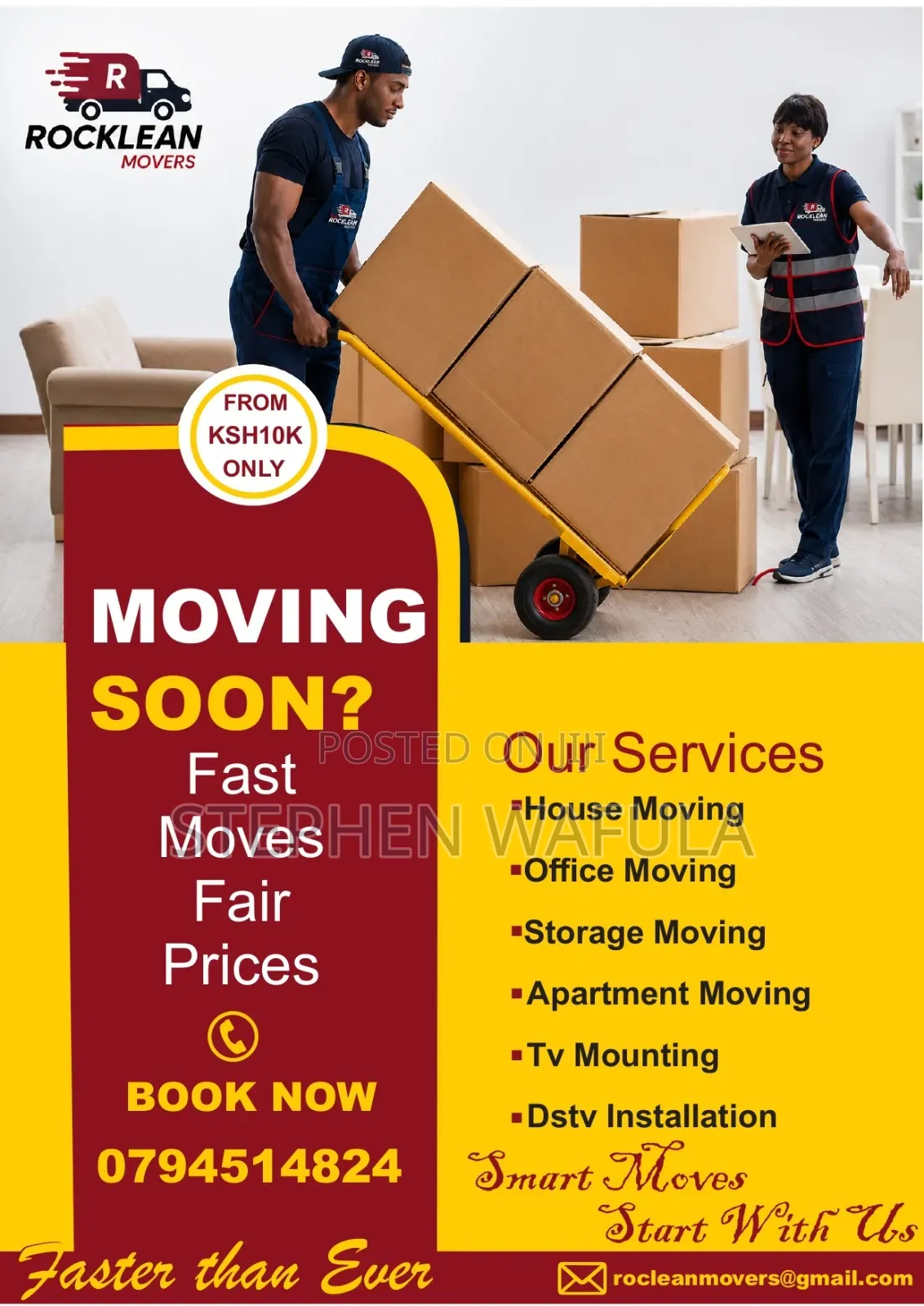 Rocklean Movers and Relocation