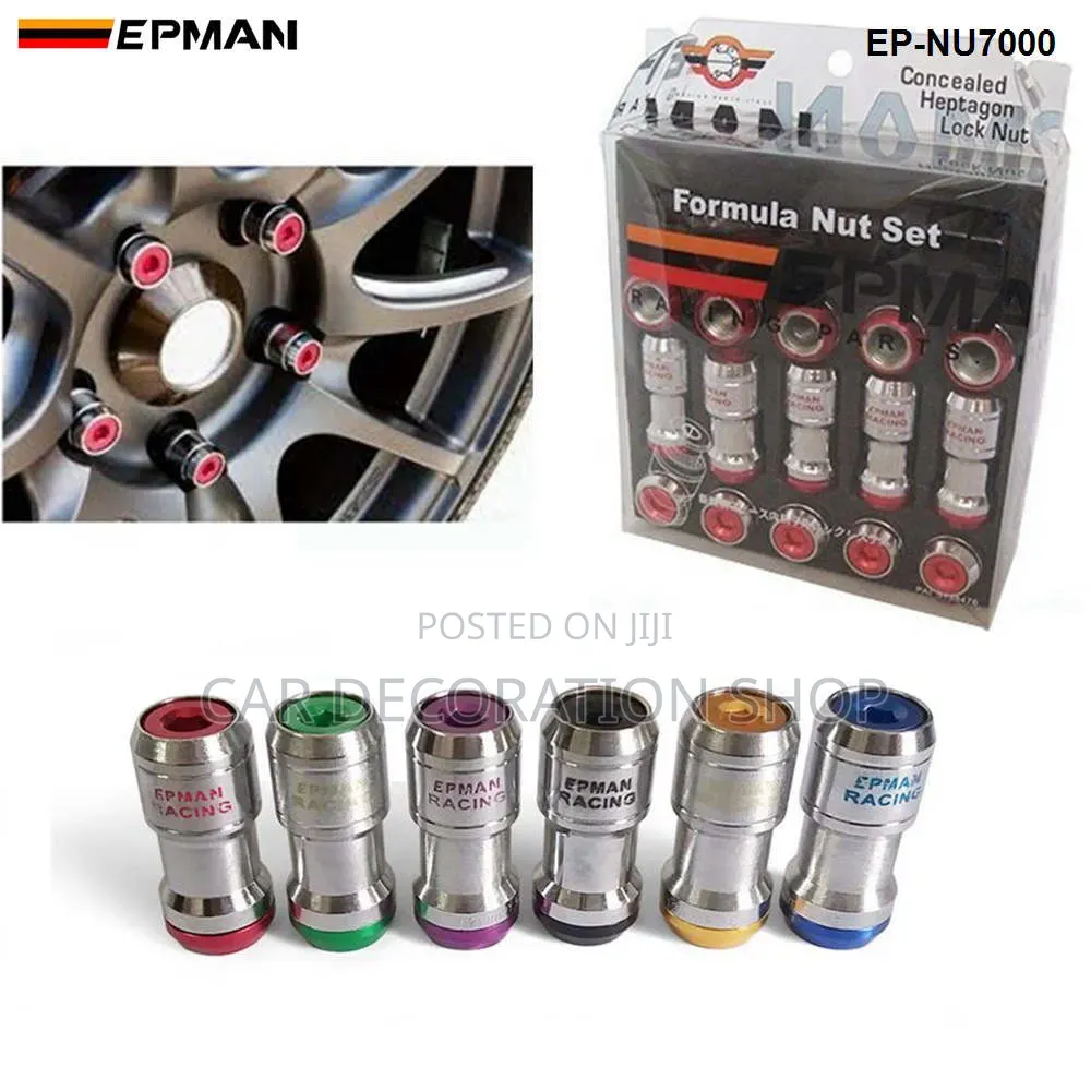 Racing Wheel Lug Formula Nuts Set for Subaru Toyota Cars
