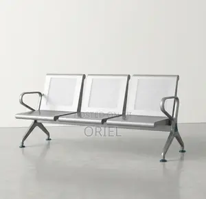 Office Waiting Bench : Three-Seater Reception Bench