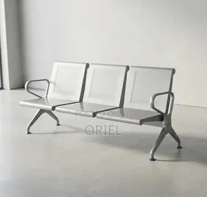 Office Waiting Bench : Three-Seater Reception Bench