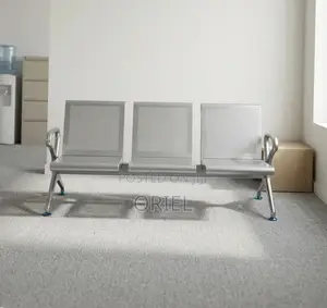Office Waiting Bench : Three-Seater Reception Bench