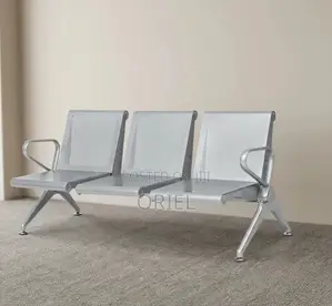 Office Waiting Bench : Three-Seater Reception Bench