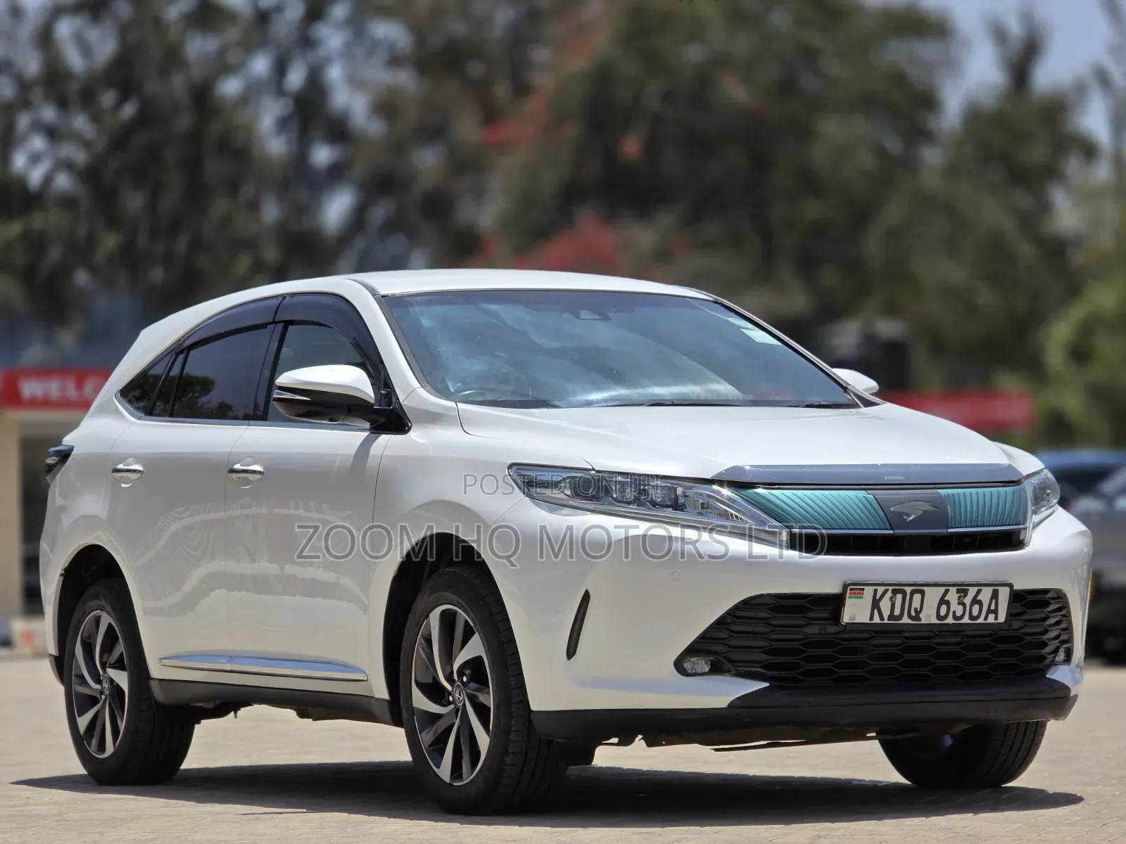 Toyota Harrier 2017 White