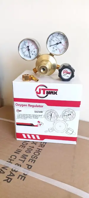Oxygen Regulator-Single Stage 2 Guage-Jtmax Brand10 Bar (Max)
