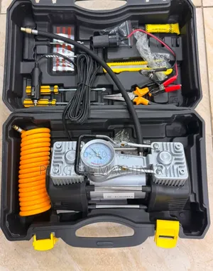 Heavy Duty Portable 2 Cylinder Air Compressor With Tools Available