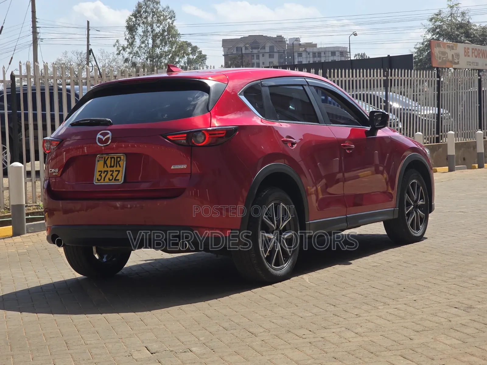 Mazda CX-5 2017 Maroon