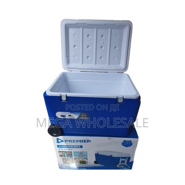 Strong and Durable Premier 100L Portable Cooler Box Ice Box Chiller.