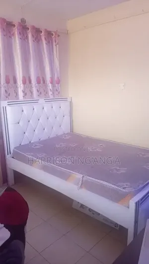 Slightly Used Bed With Mattress (4 by 6)