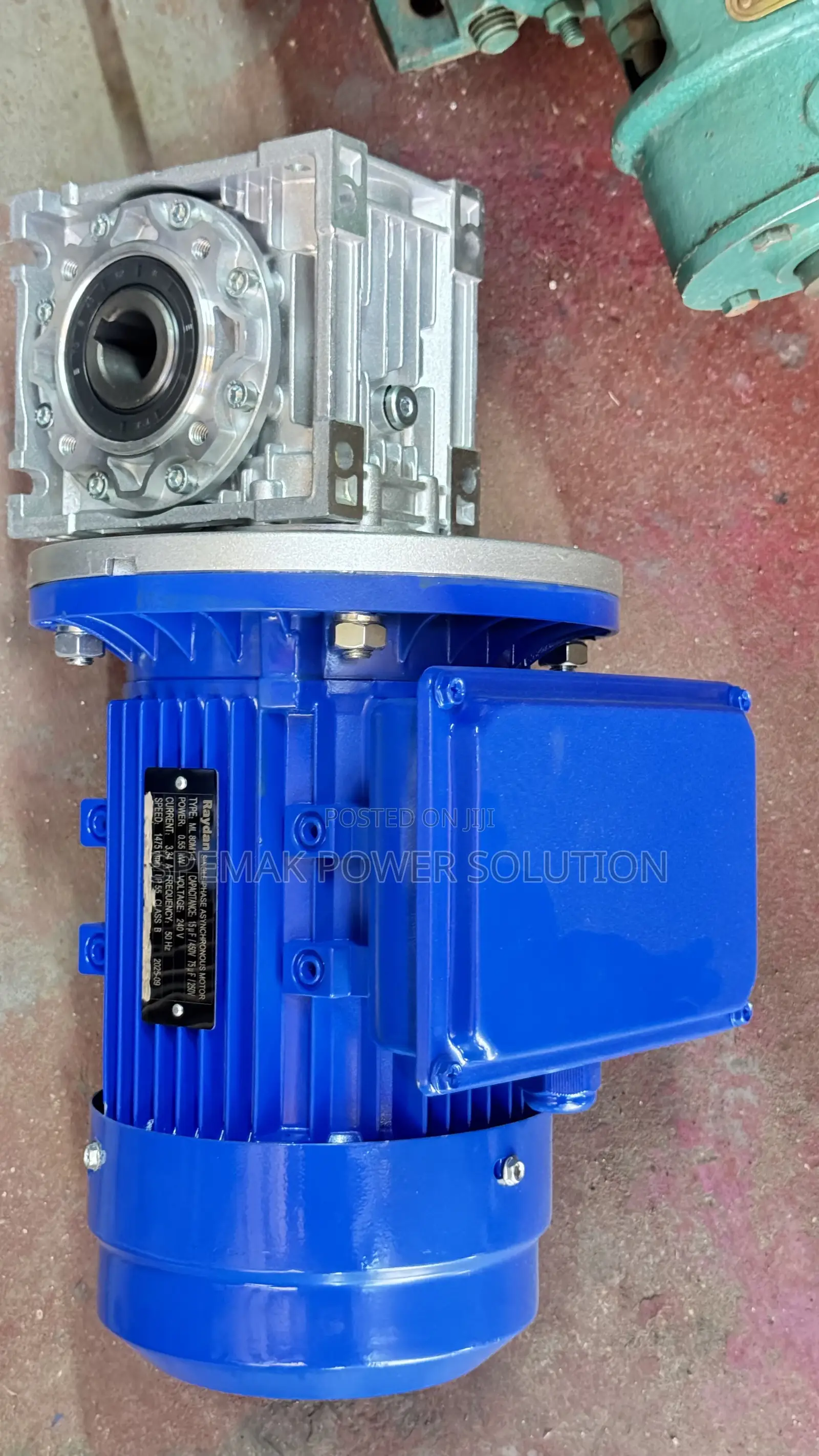 Gear Motor 0.75HP 0.55kw