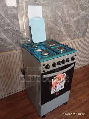 Eurochef 3+1 Free Standing Cooker – Electric Oven, Rotisserie