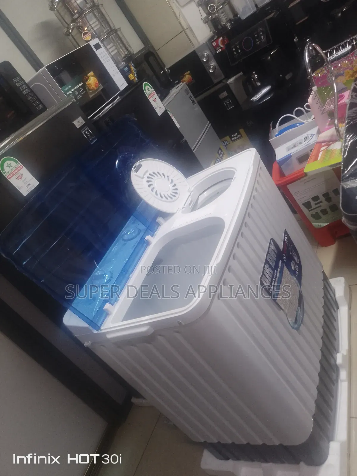 10 KGS Smart Pro Twin Tab Washing Machine