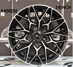 14" Inch OFFSET Alloy Rims for TOYOTA Corolla 110 Brand New in Grey
