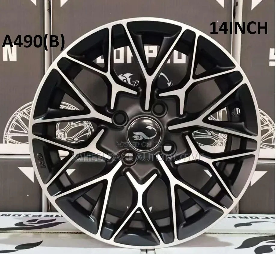 14" Inch OFFSET Alloy Rims for TOYOTA Corolla 110 Brand New in Grey