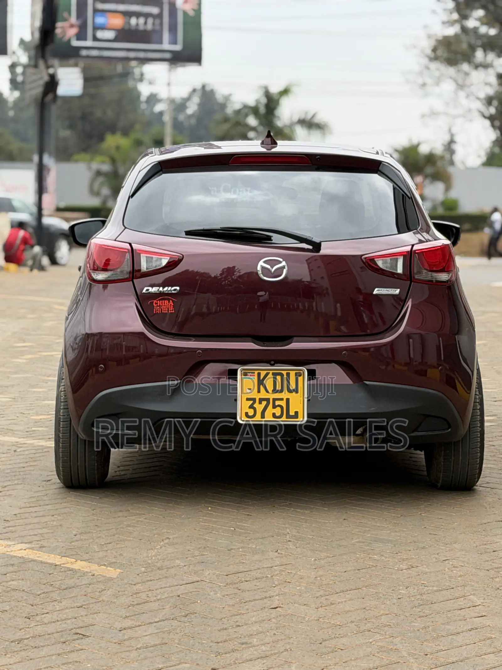 Mazda Demio 2018 Burgundy